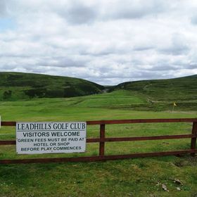 Leadhills Golf Club, the highest course in Scotland