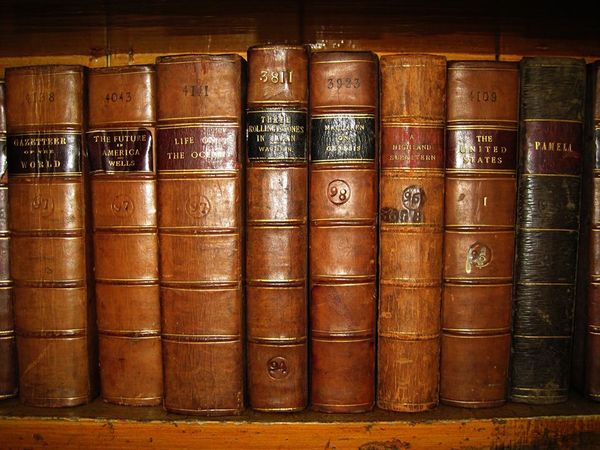 Books-in-Leadhills-Library